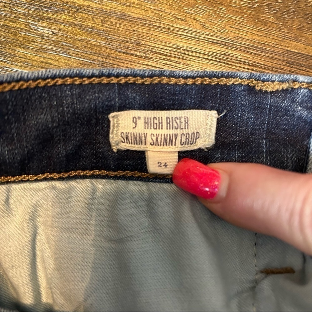 Madewell 9” High Rise Skinny Crop Jeans - Picture 11 of 16